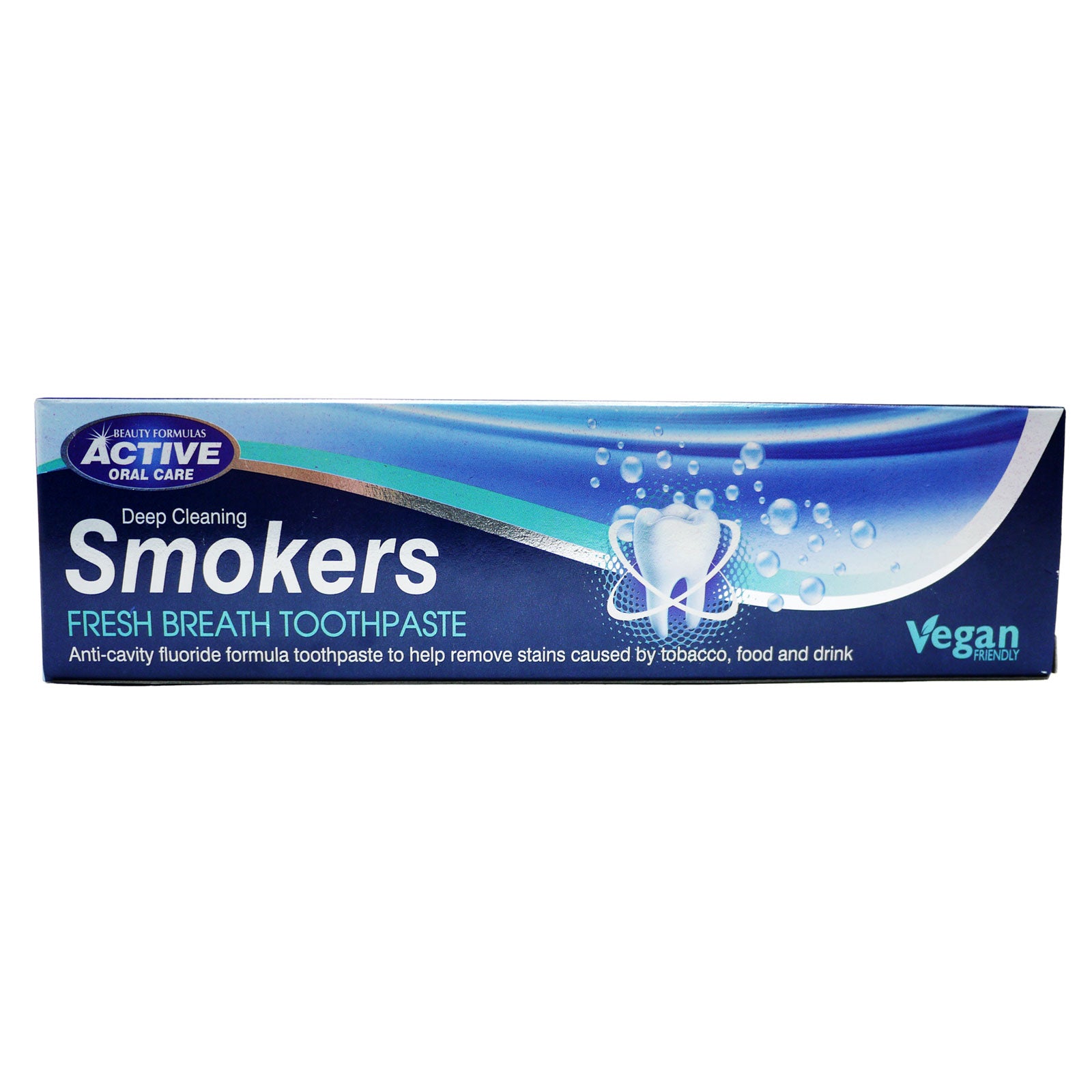 Beauty Formulas Toothpaste Active Smokers 100Ml | High Quality Tissue Product Online - Product Image Beauty Formulas Toothpaste Active Smokers 100Ml | High Quality Tissue Product Online - Product Image
